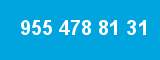 955 478 81 31